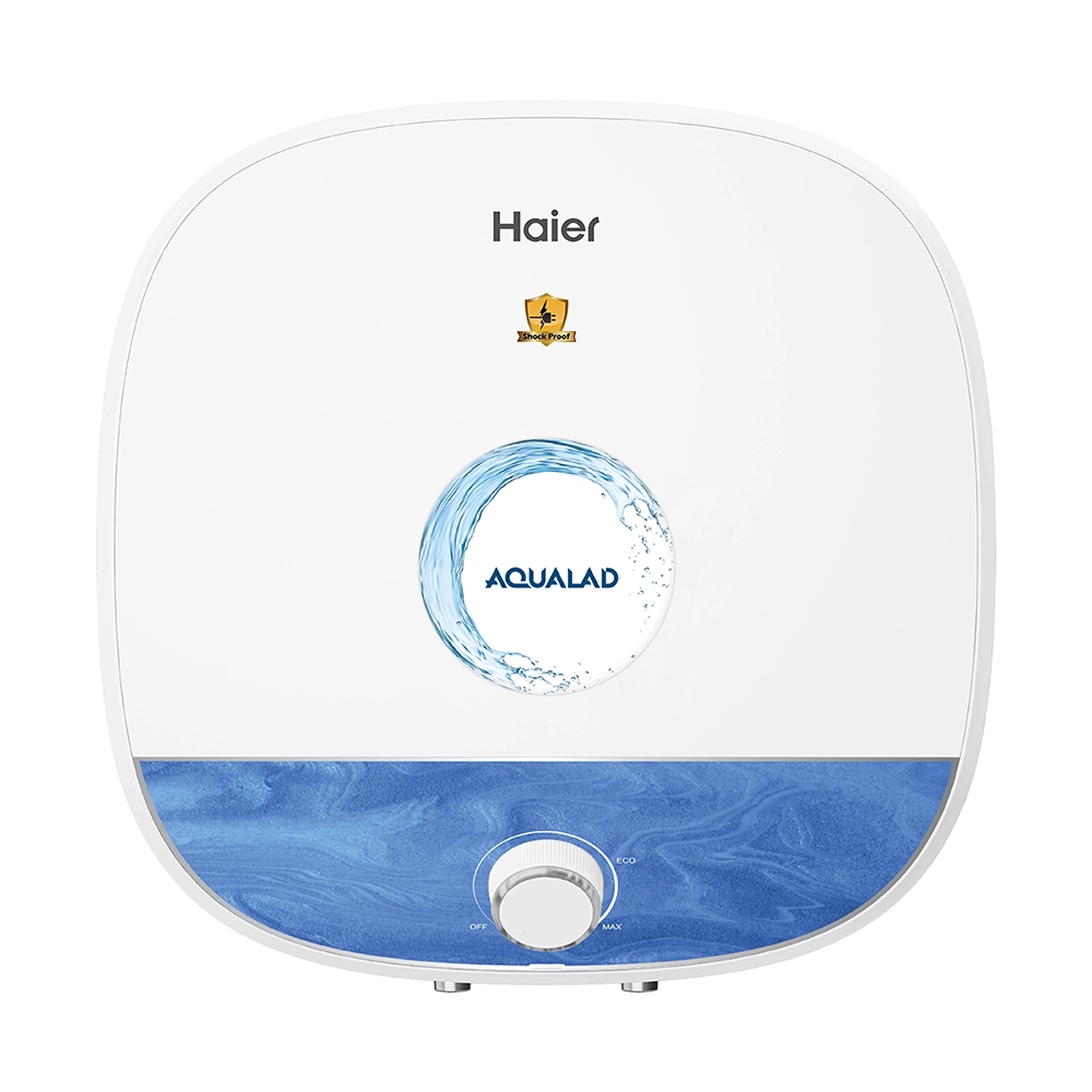 Haier 10L Square AQUALAD Blue 5 Star Water Heater